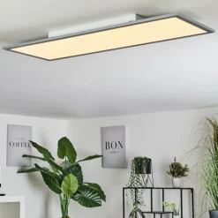 Plafonnier Ringuelet LED Blanc, 1 lumière, Télécommandes
