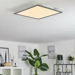 Plafonnier Ringuelet LED Blanc, 1 lumière, Télécommandes