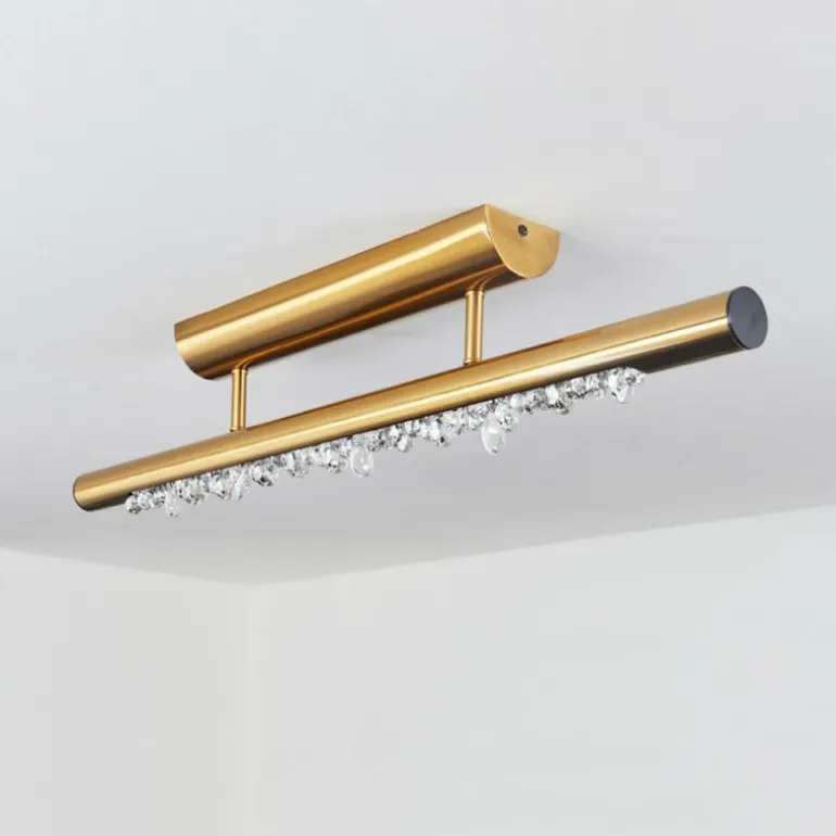 Plafonnier Rodeche LED Laiton, 1 lumière