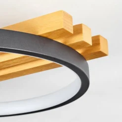 Plafonnier Rodekro LED Écru, Noir, 1 lumière