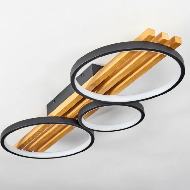 Plafonnier Rodekro LED Écru, Noir, 1 lumière