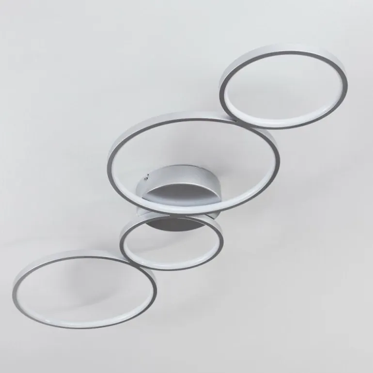 Plafonnier Rodekro LED Nickel mat, 1 lumière