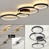 Plafonnier Rodekro LED Noir, 1 lumière