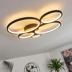 Plafonnier Rodekro Noir, 1 lumière