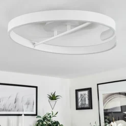 Plafonnier Rosemond LED Blanc, 1 lumière