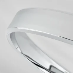 Plafonnier Rosemond LED Chrome, Blanc, 1 lumière