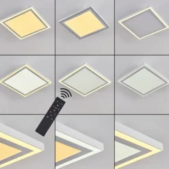 Plafonnier Salamo LED Blanc, 2 lumières