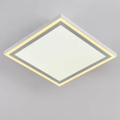 Plafonnier Salamo LED Blanc, 2 lumières