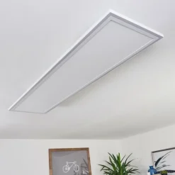 Plafonnier Salamo LED Blanc, 2 lumières, Télécommandes