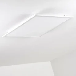 Plafonnier Salmi LED Aluminium, Blanc, 1 lumière