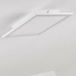 Plafonnier Salmi LED Aluminium, Blanc, 1 lumière
