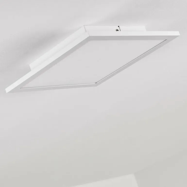 Plafonnier Salmi LED Aluminium, Blanc, 1 lumière