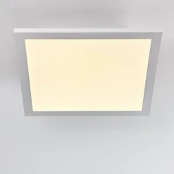 Plafonnier Salmi LED Aluminium, Blanc, 1 lumière