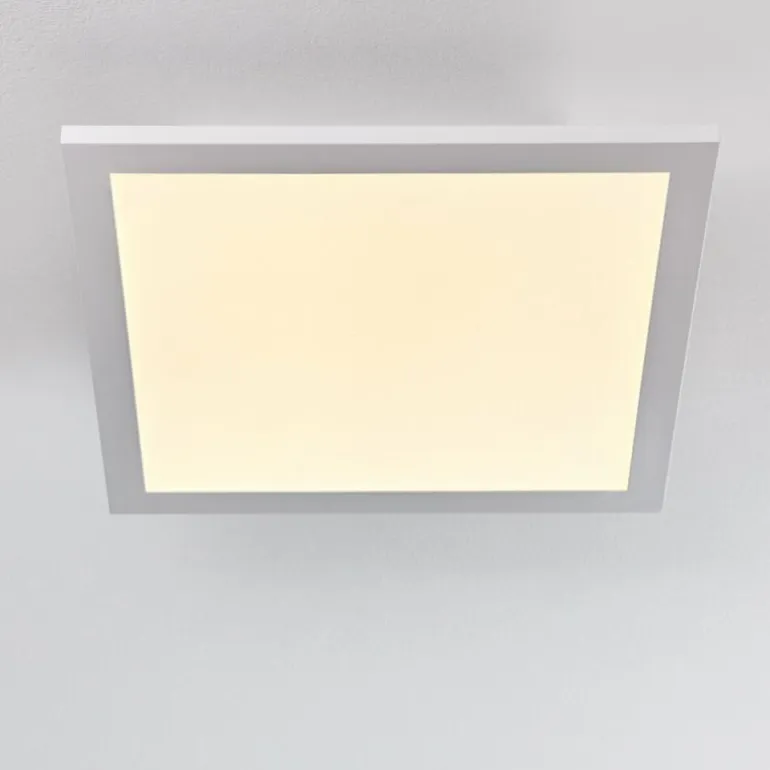 Plafonnier Salmi LED Aluminium, Blanc, 1 lumière