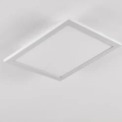 Plafonnier Salmi LED Aluminium, Blanc, 1 lumière