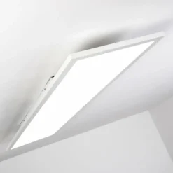 Plafonnier Salmi LED Blanc, 1 lumière