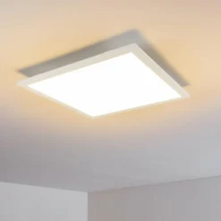 Plafonnier Salmi LED Blanc, 1 lumière