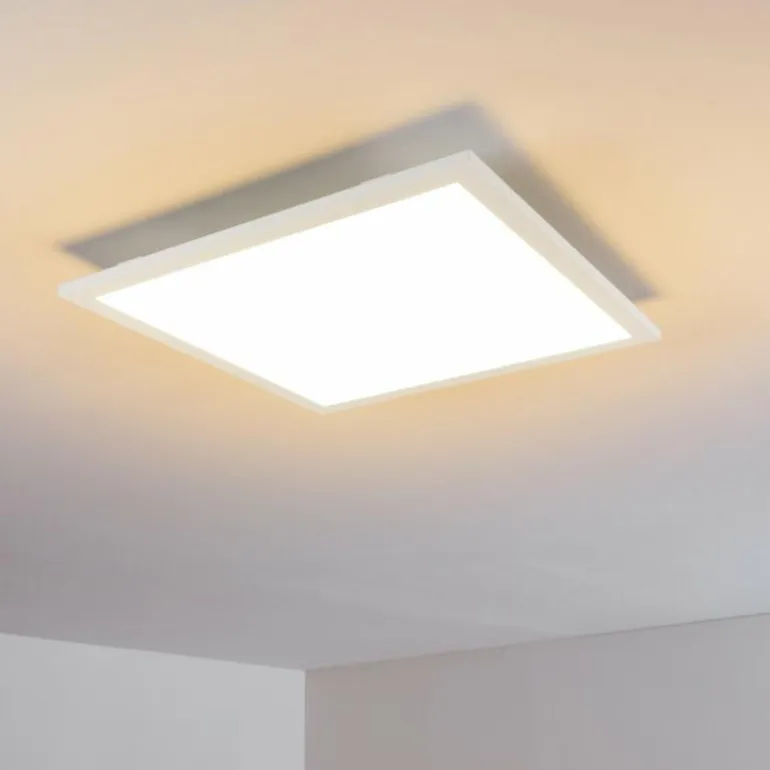 Plafonnier Salmi LED Blanc, 1 lumière