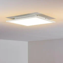 Plafonnier Salmi LED Blanc, 1 lumière