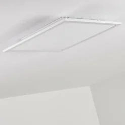 Plafonnier Salmi LED Blanc, 1 lumière