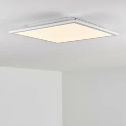 Plafonnier Salmi LED Blanc, 1 lumière
