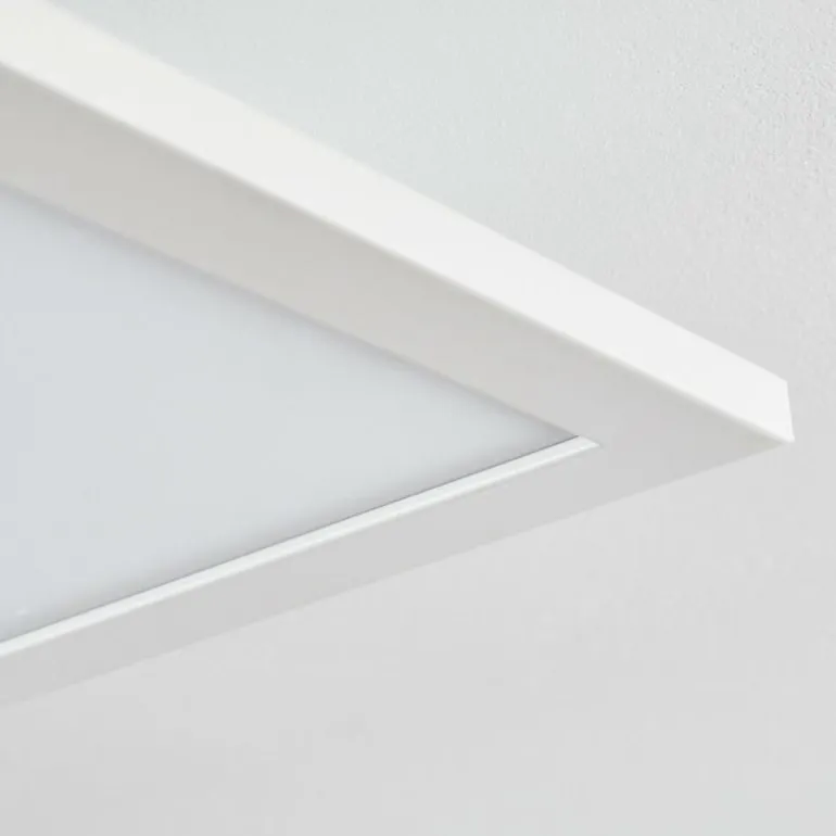 Plafonnier Salmi LED Blanc, 1 lumière