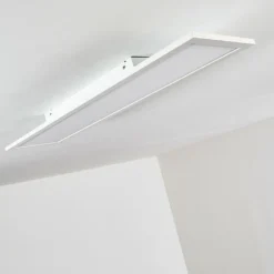 Plafonnier Salmi LED Blanc, 1 lumière