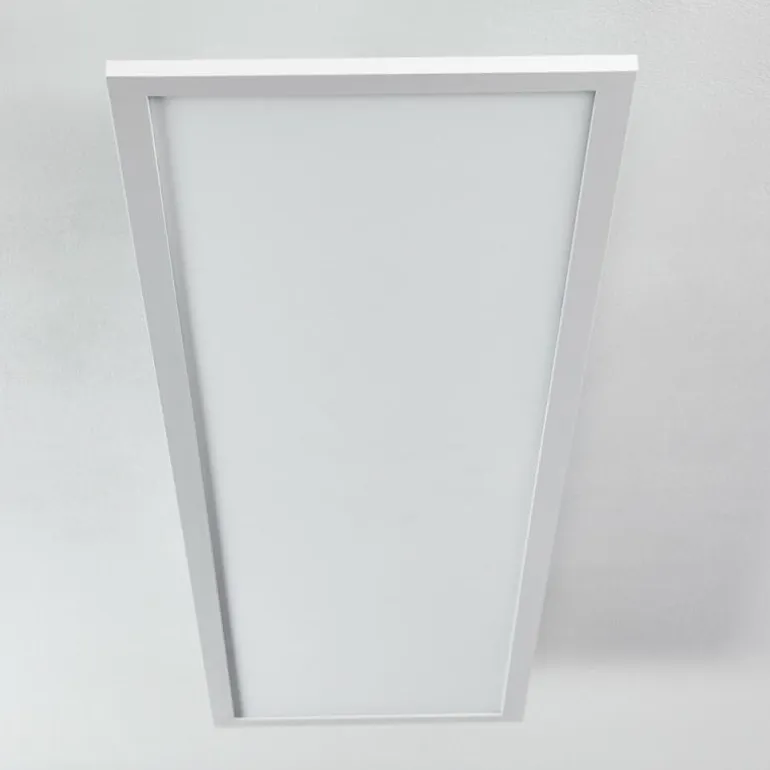 Plafonnier Salmi LED Blanc, 1 lumière, Télécommandes