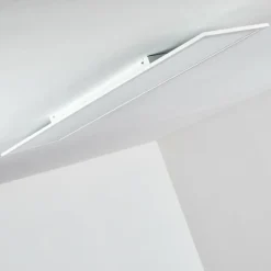 Plafonnier Salmi LED Blanc, 1 lumière, Télécommandes
