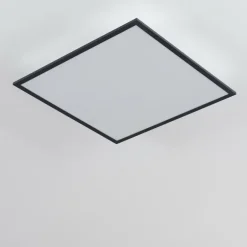 Plafonnier Salmi LED Gris, Blanc, 1 lumière