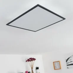 Plafonnier Salmi LED Gris, Blanc, 1 lumière