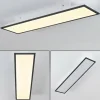 Plafonnier Salmi LED Noir, Blanc, 1 lumière