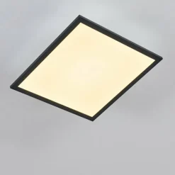 Plafonnier Salmi LED Noir, Blanc, 1 lumière