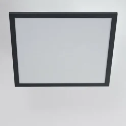 Plafonnier Salmi LED Noir, Blanc, 1 lumière
