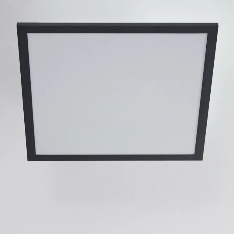 Plafonnier Salmi LED Noir, Blanc, 1 lumière