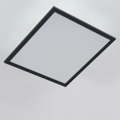 Plafonnier Salmi LED Noir, Blanc, 1 lumière