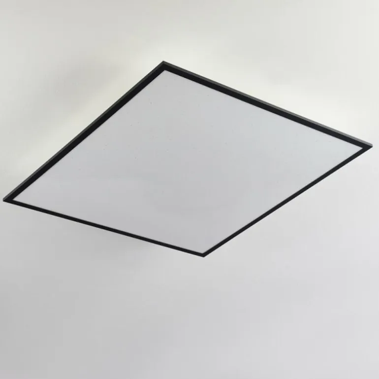 Plafonnier Salmi LED Noir, Blanc, 1 lumière