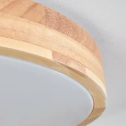 Plafonnier Samaira LED Blanc, 1 lumière