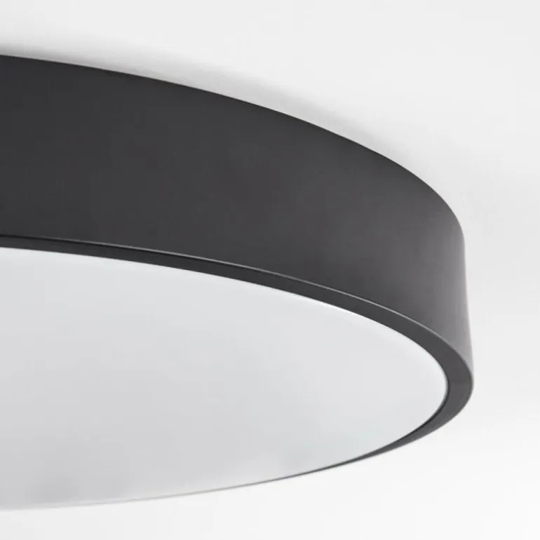 Plafonnier Samaira LED Blanc, 1 lumière, Télécommandes