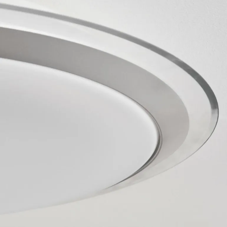 Plafonnier Sapioris LED Argenté, 1 lumière