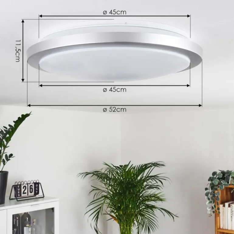 Plafonnier Sapioris LED Blanc, 1 lumière