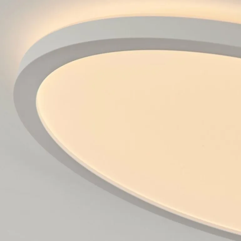 Plafonnier Sasinhosa LED Blanc, 1 lumière, Télécommandes