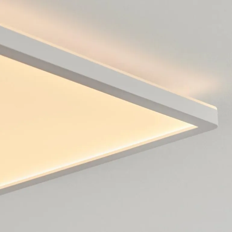 Plafonnier Sasinhosa LED Blanc, 1 lumière, Télécommandes