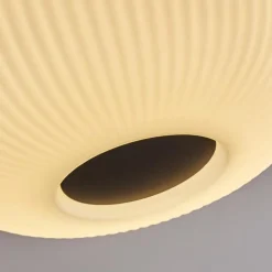 Plafonnier Sebep LED Noir, 1 lumière