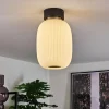 Plafonnier Sebep LED Noir, 1 lumière