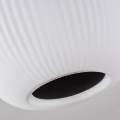 Plafonnier Sebep LED Noir, 1 lumière