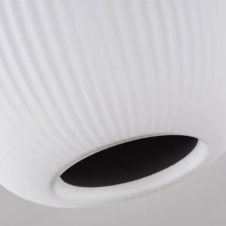 Plafonnier Sebep LED Noir, 1 lumière