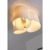 Plafonnier Selene Blanc, 3 lumières