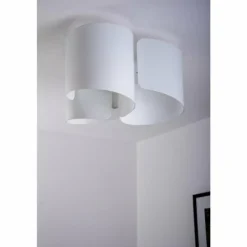 Plafonnier Selene Blanc, 3 lumières