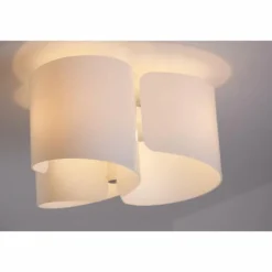 Plafonnier Selene Blanc, 3 lumières